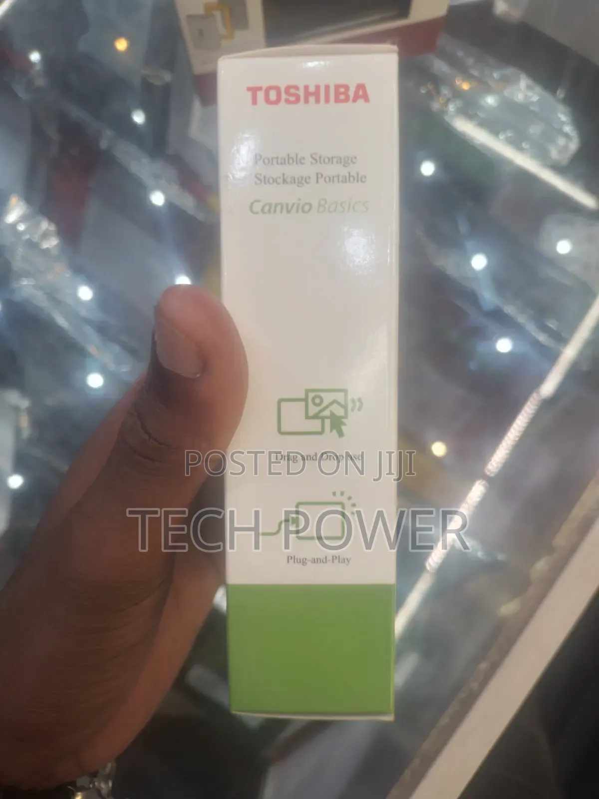 Toshiba 1TB External Hard Drive – Brand New Portable HDD