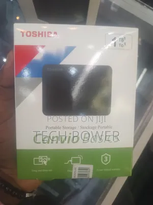Toshiba 1TB External Hard Drive – Brand New Portable HDD