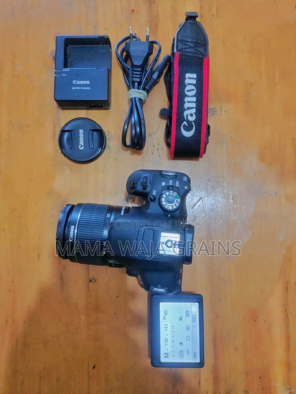 Original Canon 700D Used Like New With 18-55mm Lens + All Accessories
