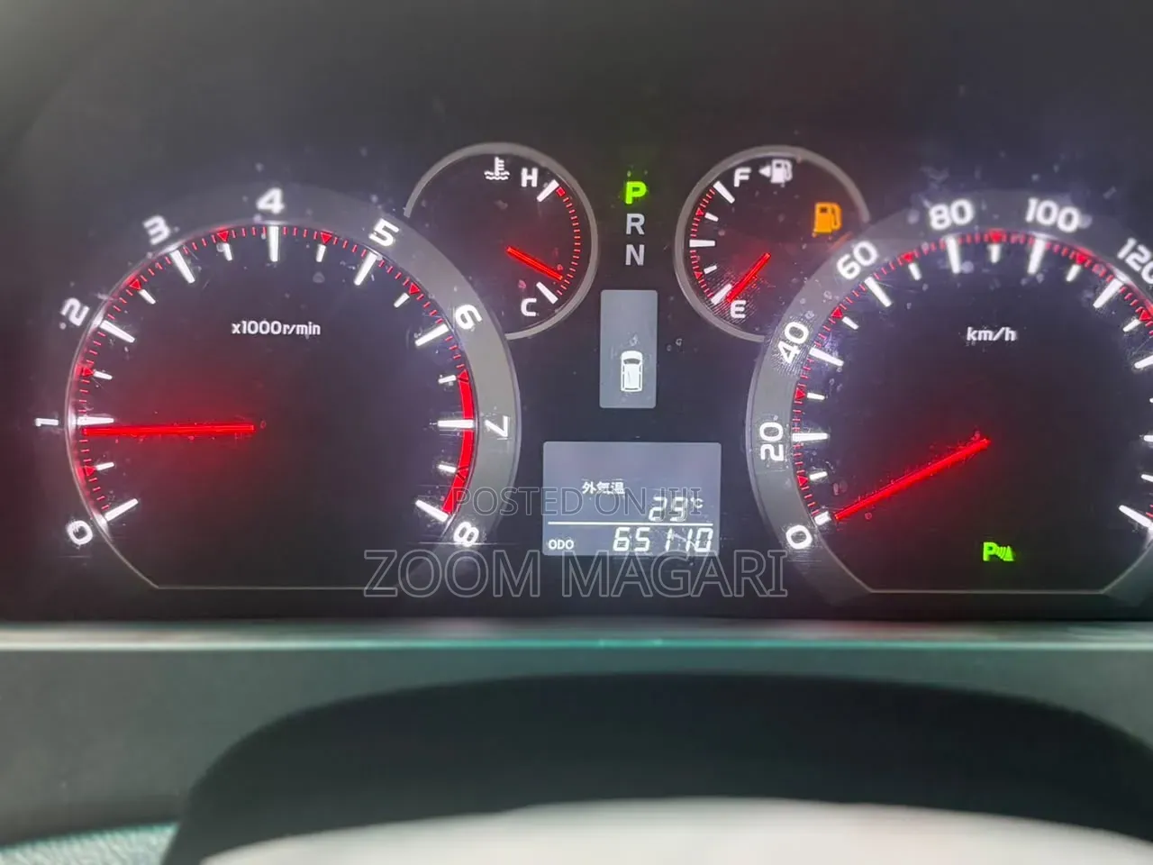 Toyota Vellfire 2010 Black