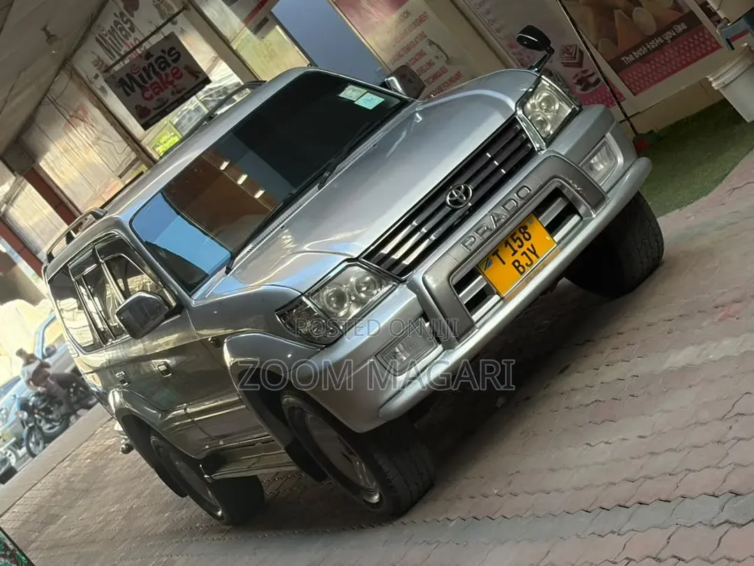 Toyota Land Cruiser Prado 2002 Silver