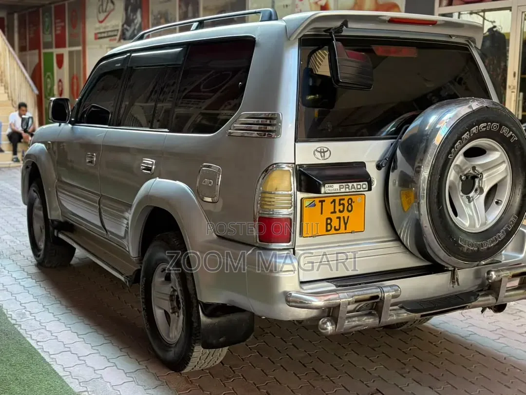 Toyota Land Cruiser Prado 2002 Silver