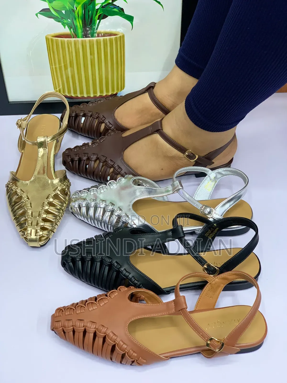 New Arrival—zelvéria Women’s Shoessize: 36—42price: 50,000/= TSH
