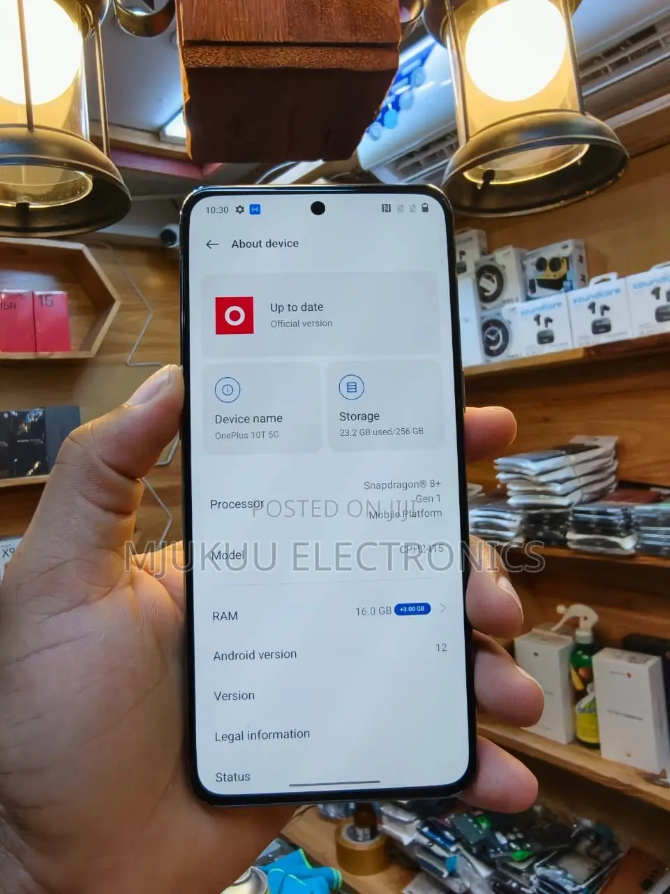 OnePlus 10T 256 GB Blue