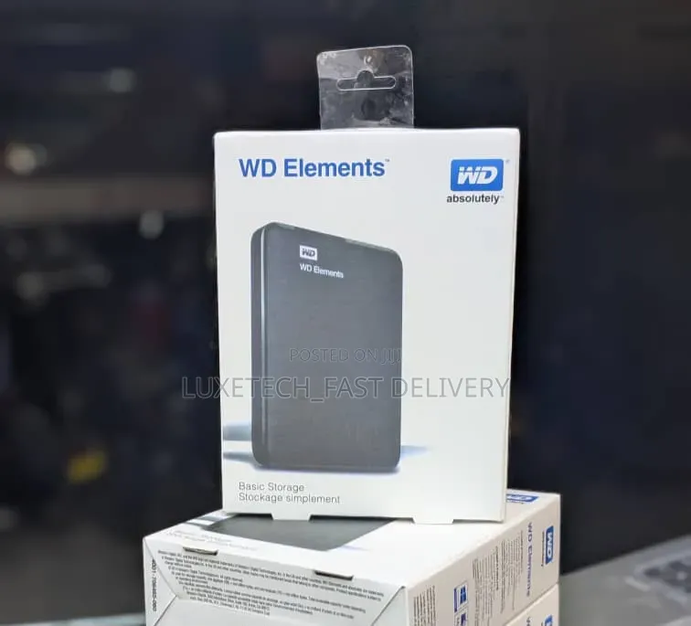 WD Portable Hard Drive – USB 3.0 External Storage for Windows Mac