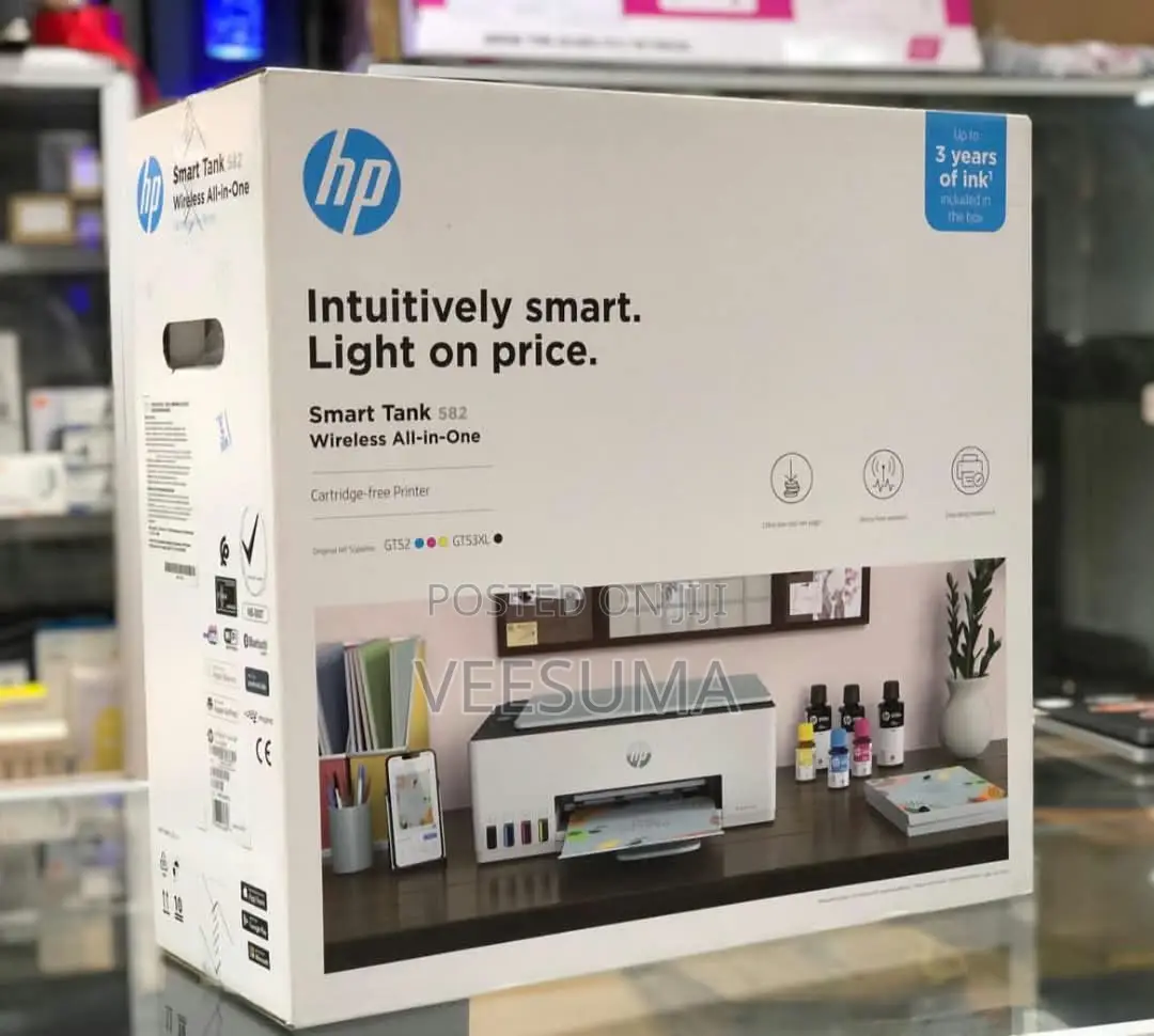 HP Smart Tank 582 Wireless All-in-One Printer
