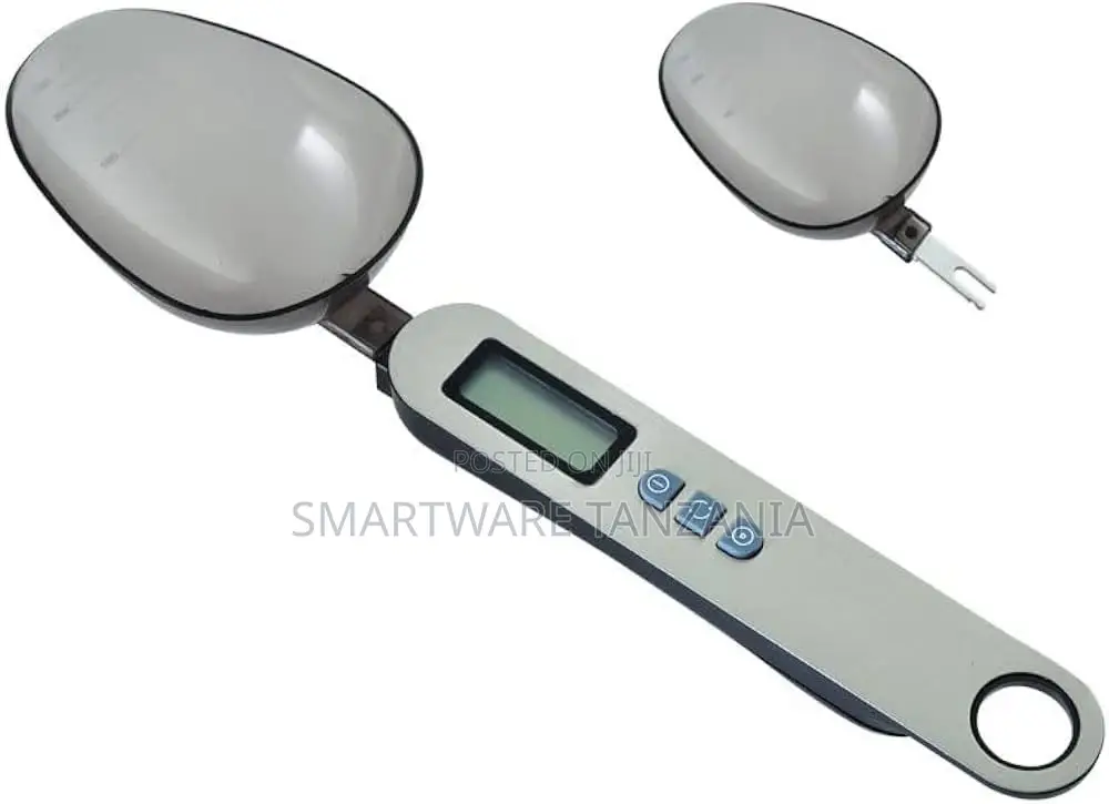 Digital Spoon Scale With LCD Display, 300g Capacity, Rechargeable
