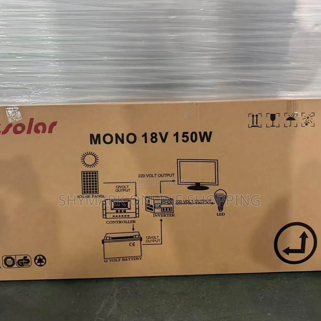 Hzsolar Solar Panel Mono 18V 150W