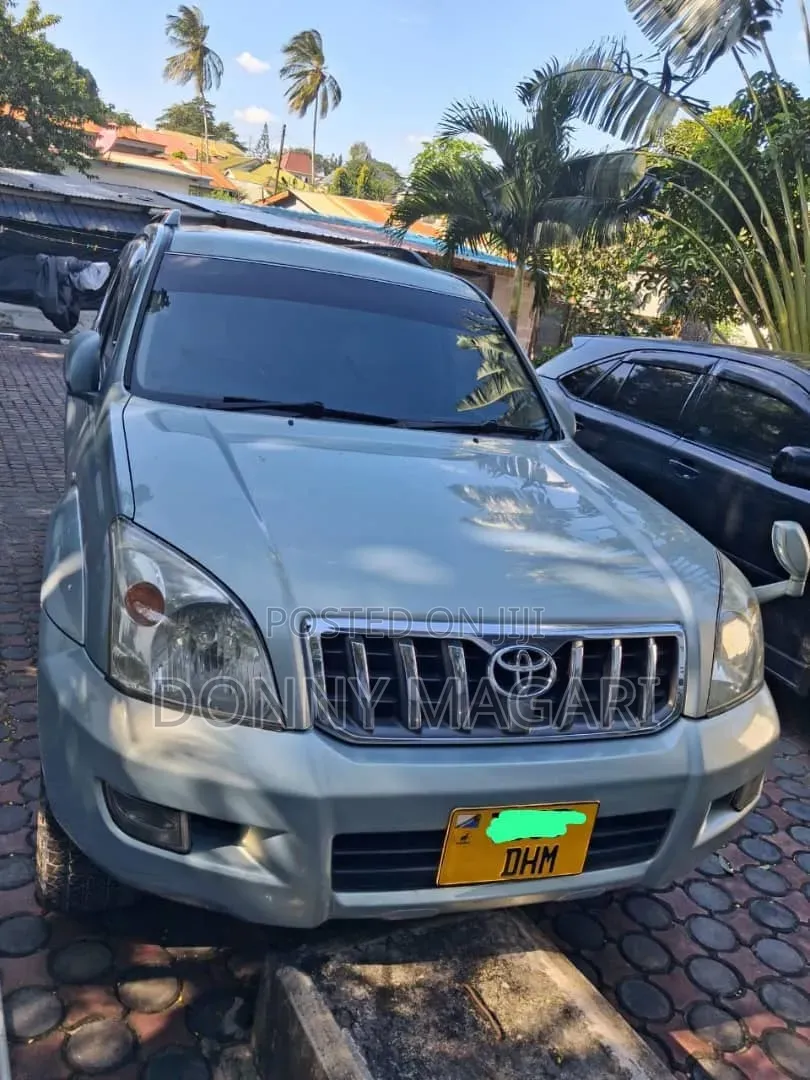 Toyota Land Cruiser Prado 2007 Silver