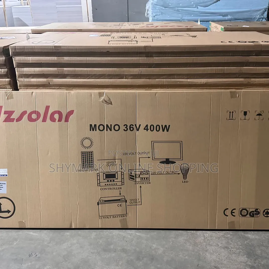 Hzsolar Solar Panel Mono 36V 400W