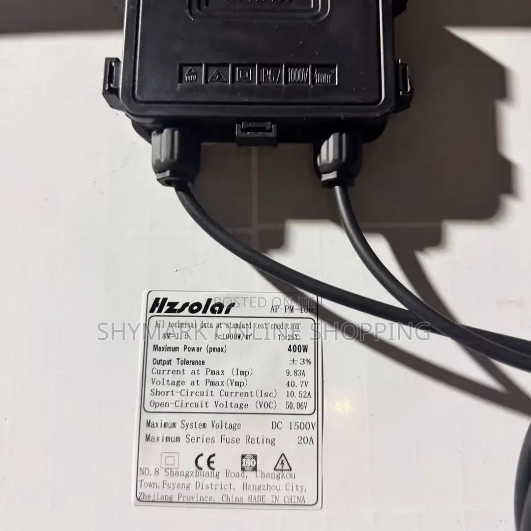 Hzsolar Solar Panel Mono 36V 400W