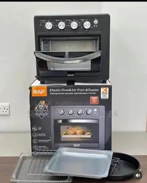 RAF Electric Oven, Air Fryer, and Toaster, 25L Capacity, 1700W Power