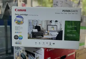 Canon PIXMA G4470 4-in-1 Wireless MegaTank Printer With ADF