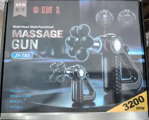 Mult-Head Mult-Function 9 in 1 Massage Gun JY-780
