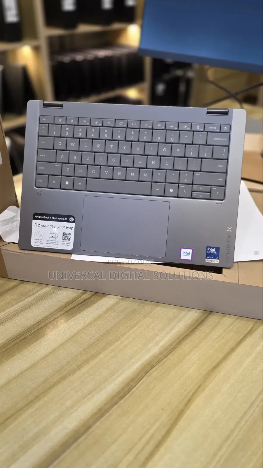 New Laptop HP OmniBook X Flip 14" 16GB Intel Core Ultra 7 SSD 1T