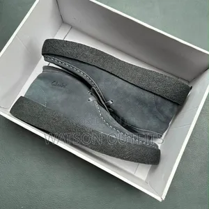 Leather Shoes 3 Colours Clarks Brand for Men's Very Classic