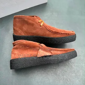 Leather Shoes 3 Colours Clarks Brand for Men's Very Classic
