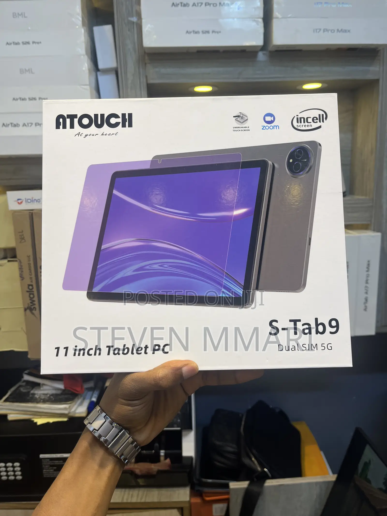 New Atouch S-Tab 9 1 TB Silver