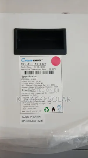 3.6kwh Lithium Battery Available 12.8v