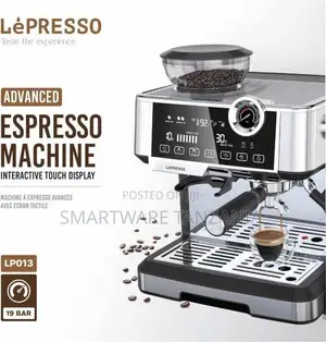 Lepresso Lp013 Advanced Espresso Machine - 19 Bar, Touch Display