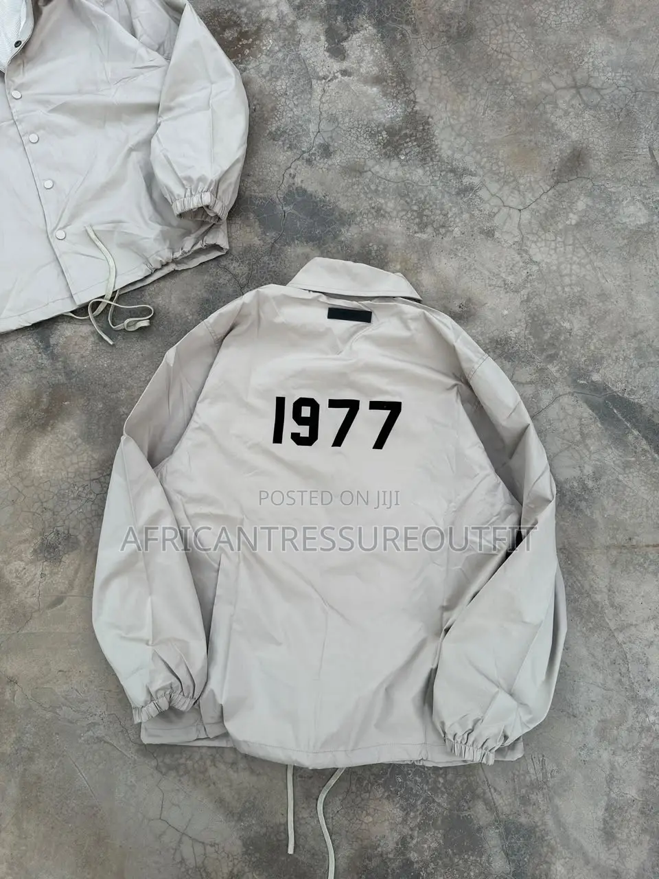 Gallery Dept Tan Cotton Twill Zip Up Work Jackets
