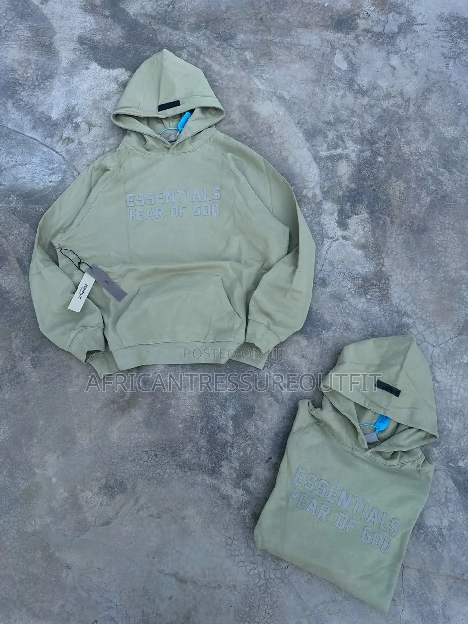 Fear if God Essentials Heather Fleece Hoodie Collection