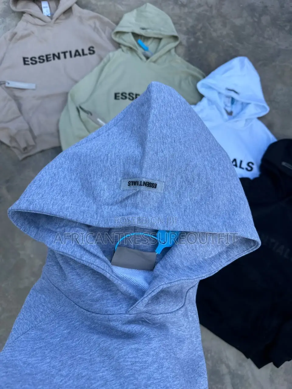 Fear if God Essentials Heather Fleece Hoodie Collection