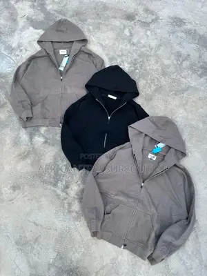 Yeezy X Gap Zip Up Hoodies and Split Kangaroo Pockets