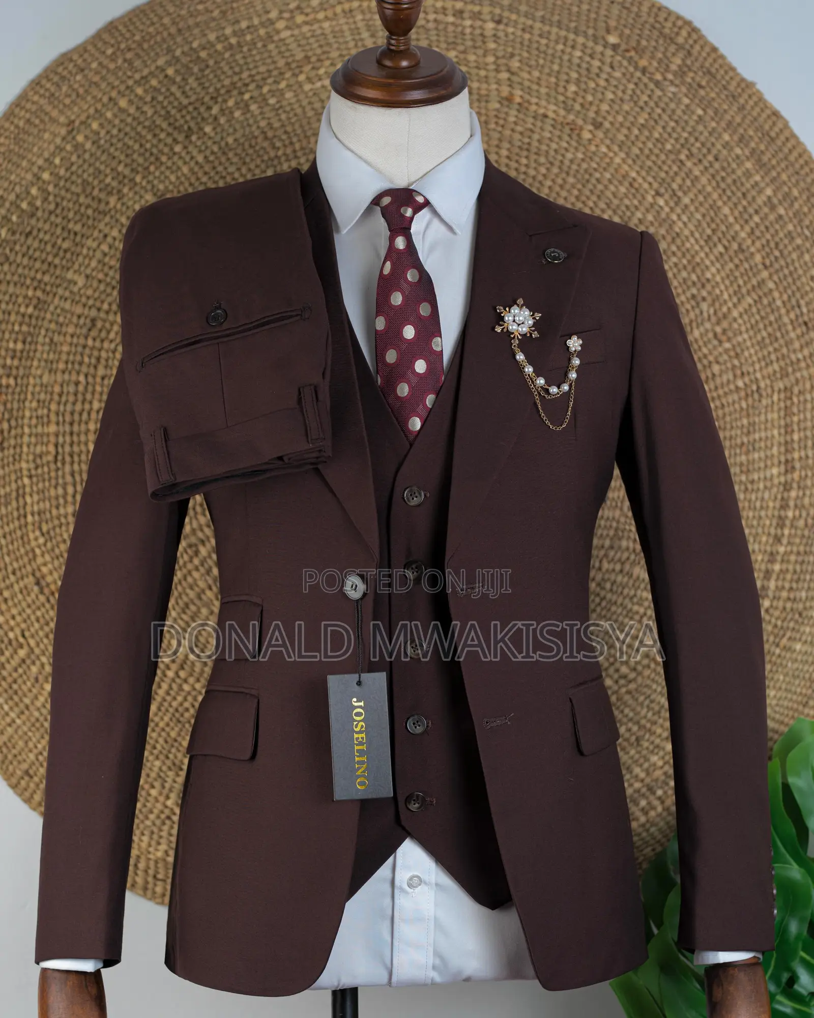 Maroon Class Suit