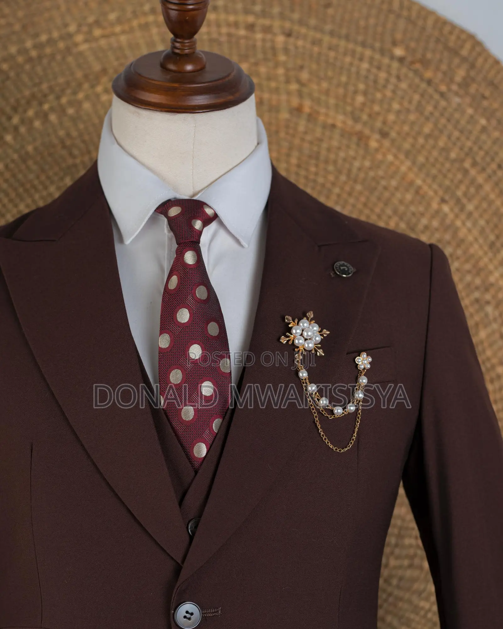 Maroon Class Suit
