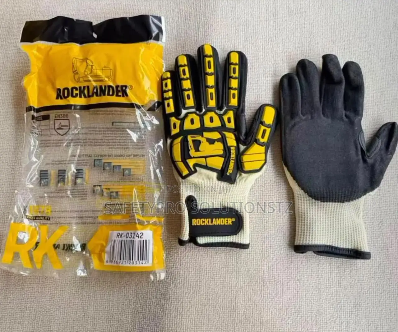 Rocklander Anti-Impact Non Cut Gloves