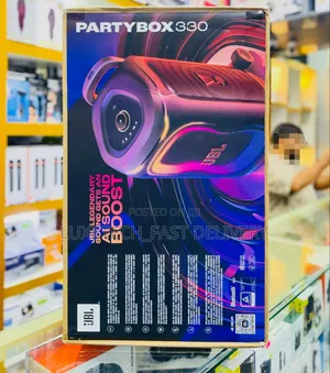 JBL PartyBox 330 280W Portable Party Speaker –Bluetooth With Lightshow