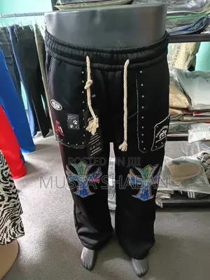 Men's Track Pants Origibal Relaxed Size for All Seasons.