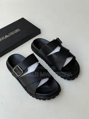 Designer Doubble Buckle Slides