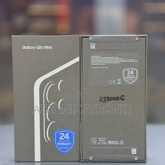 New Samsung Galaxy S26 Ultra 5G 512 GB Black