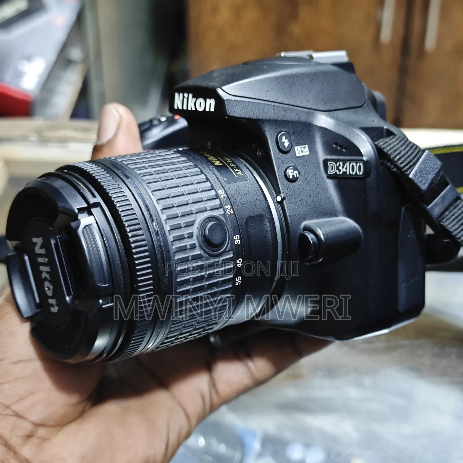 Nikon D3400 DSLR Camera With 18-55mm Lens.
