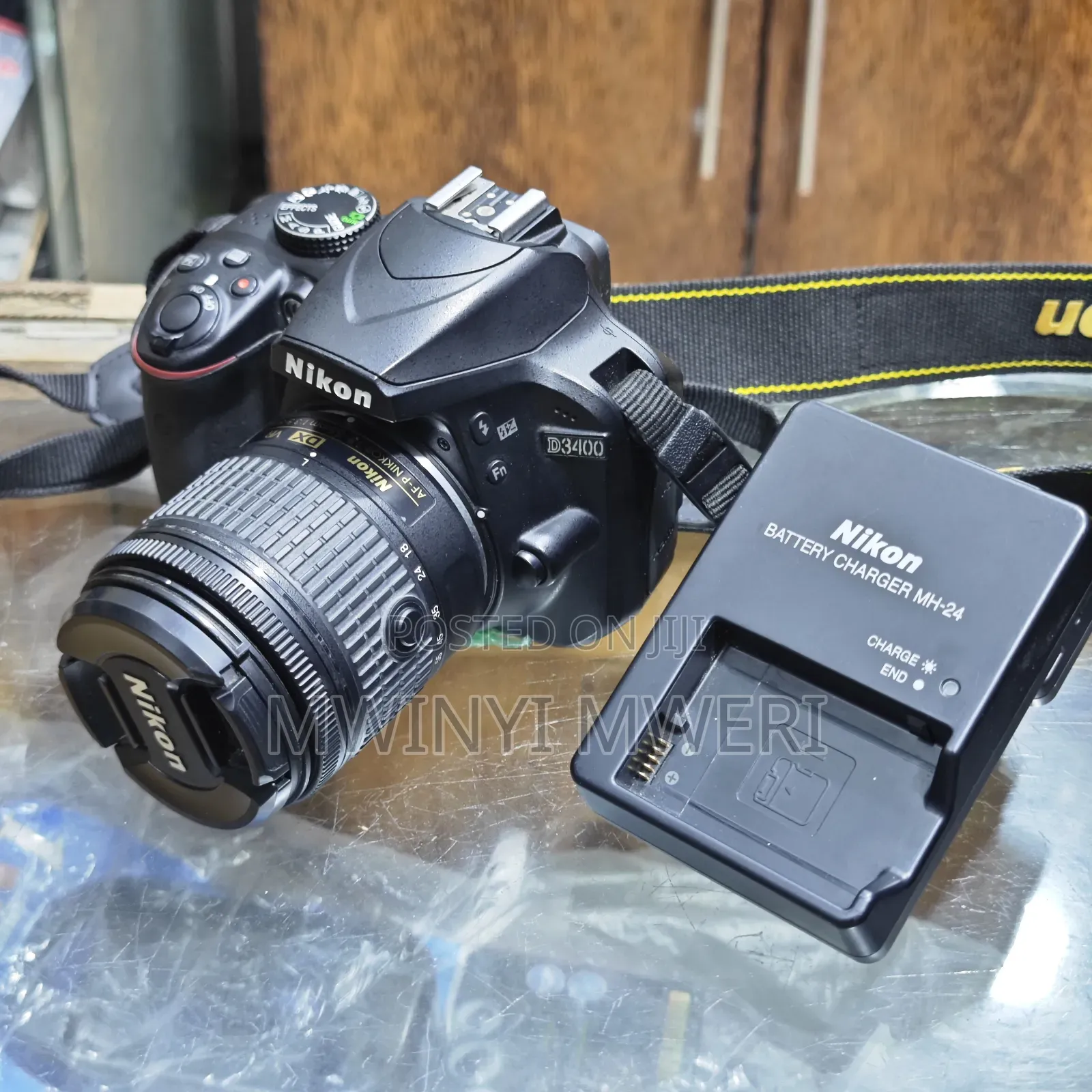 Nikon D3400 DSLR Camera With 18-55mm Lens.