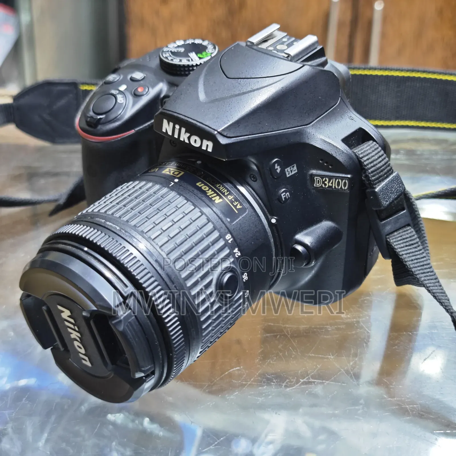 Nikon D3400 DSLR Camera With 18-55mm Lens.