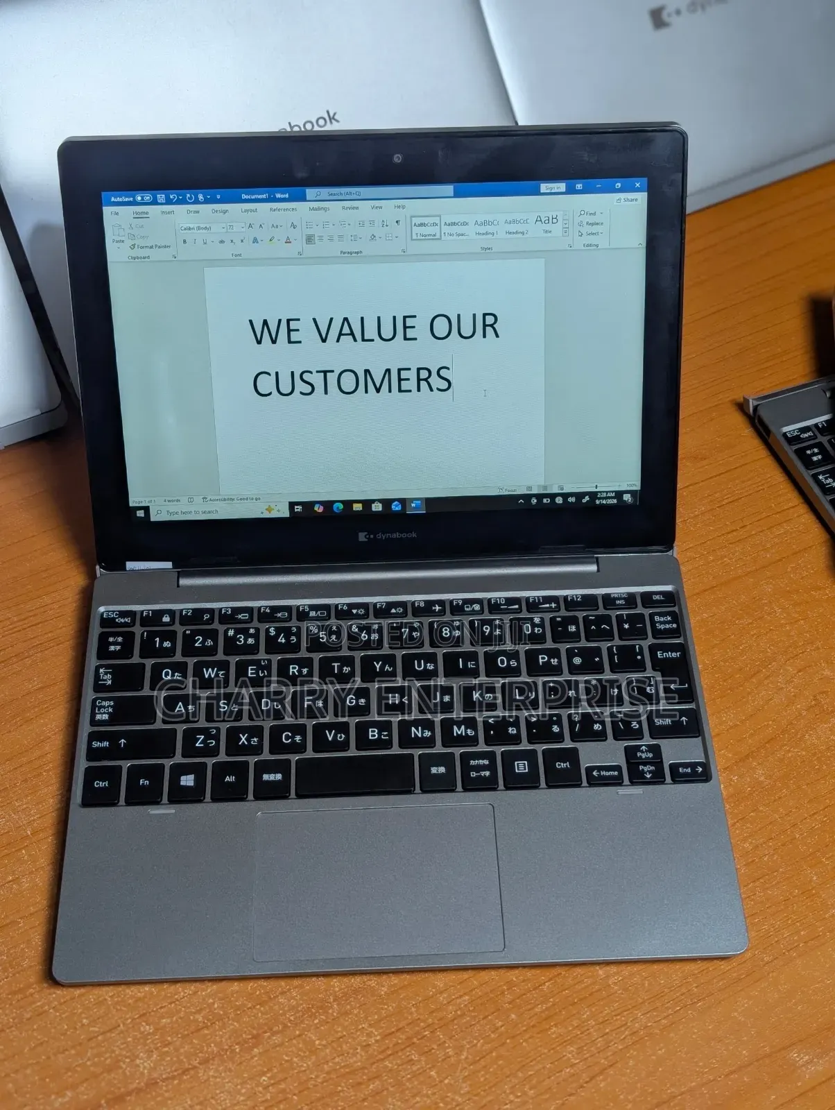 Laptop Toshiba 4GB eMMC 60GB
