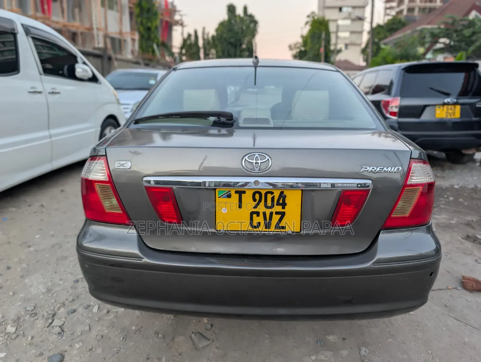Toyota Premio 2003 Gray
