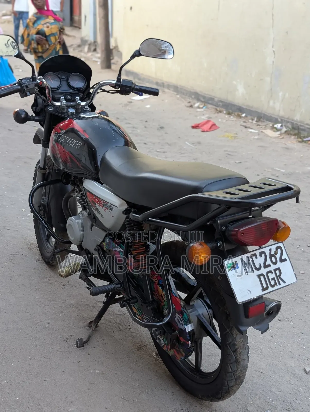 Bajaj Boxer X125 2026 Black