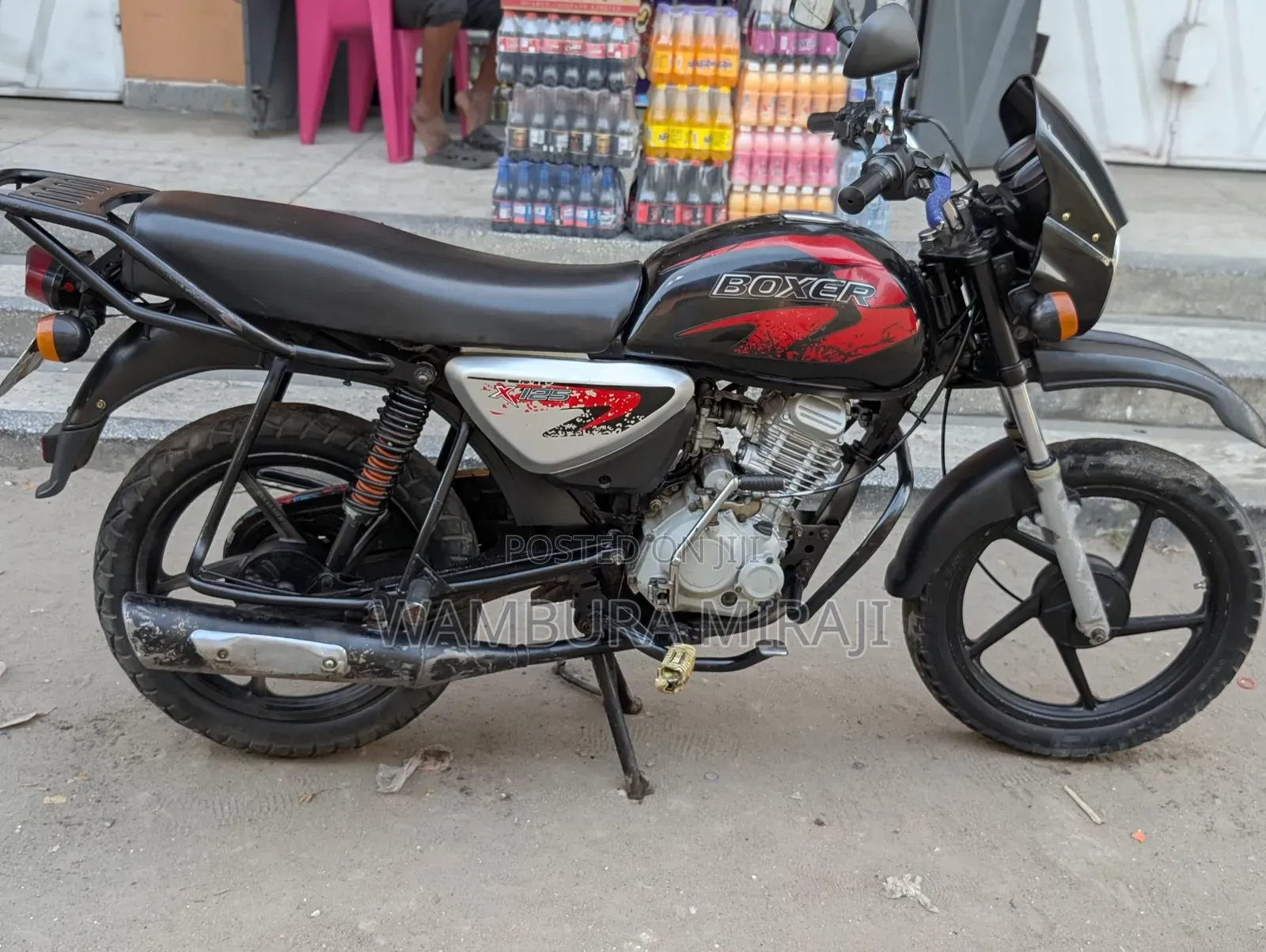 Bajaj Boxer X125 2026 Black