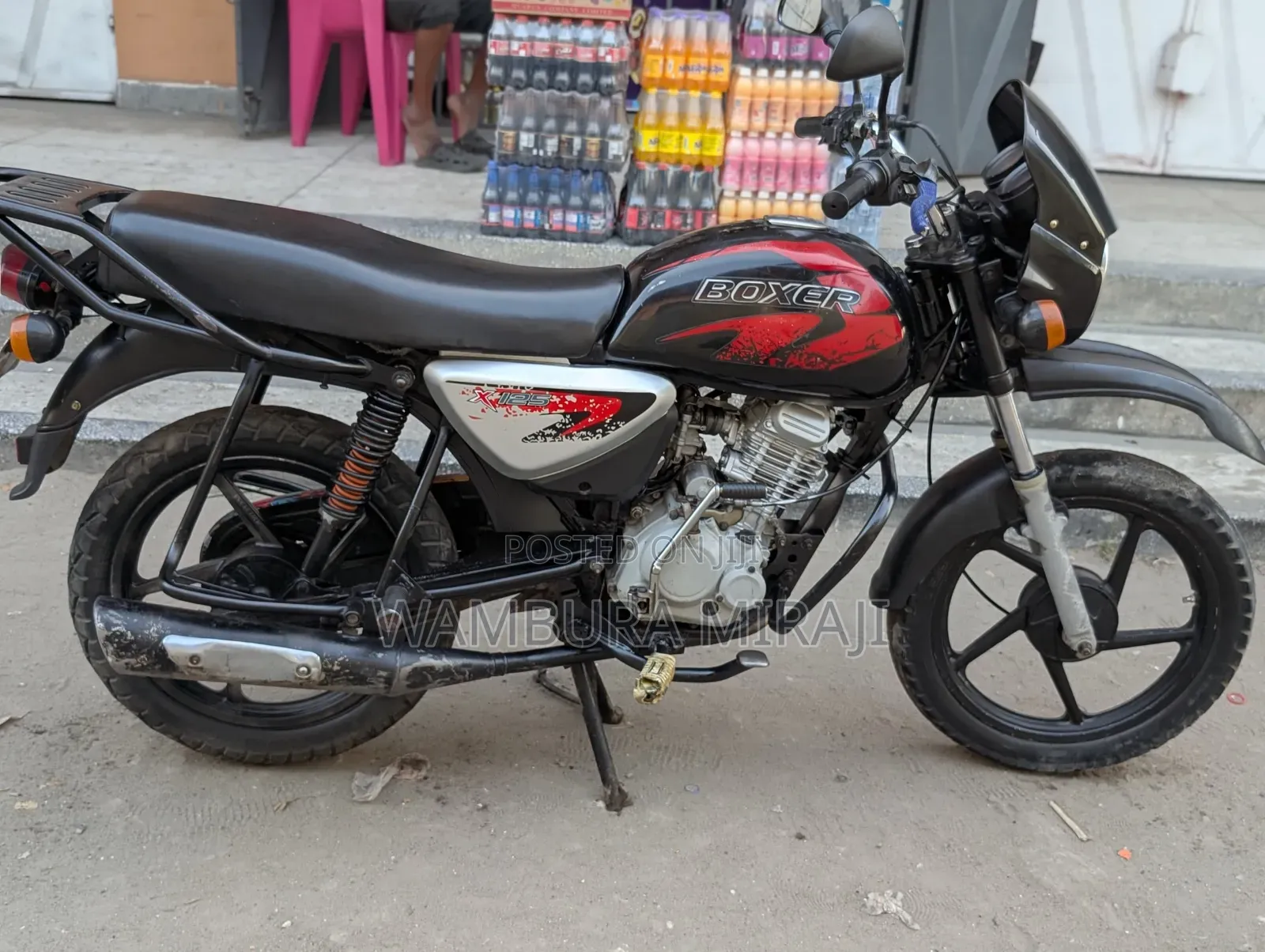Bajaj Boxer X125 2026 Black