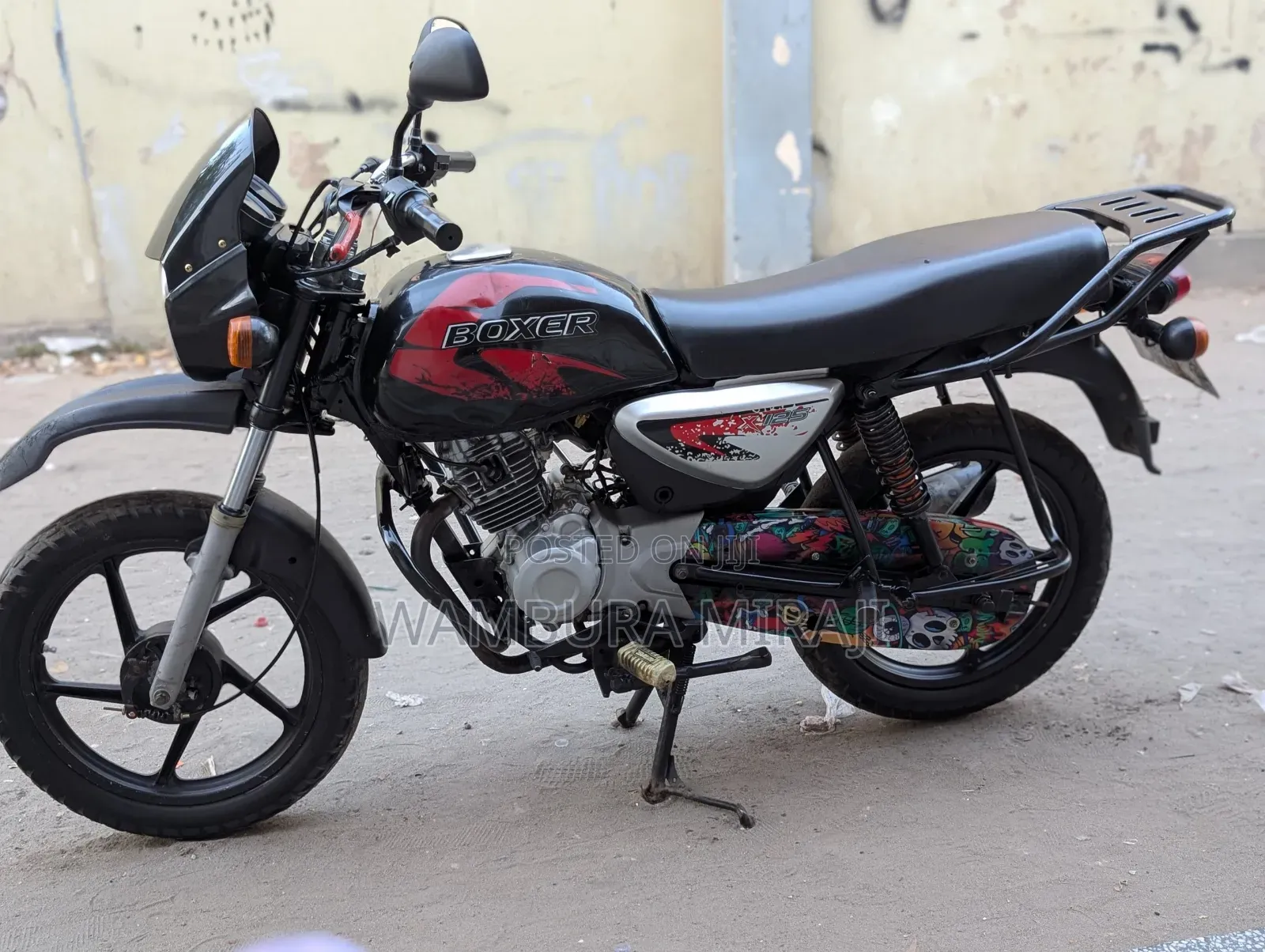 Bajaj Boxer X125 2026 Black