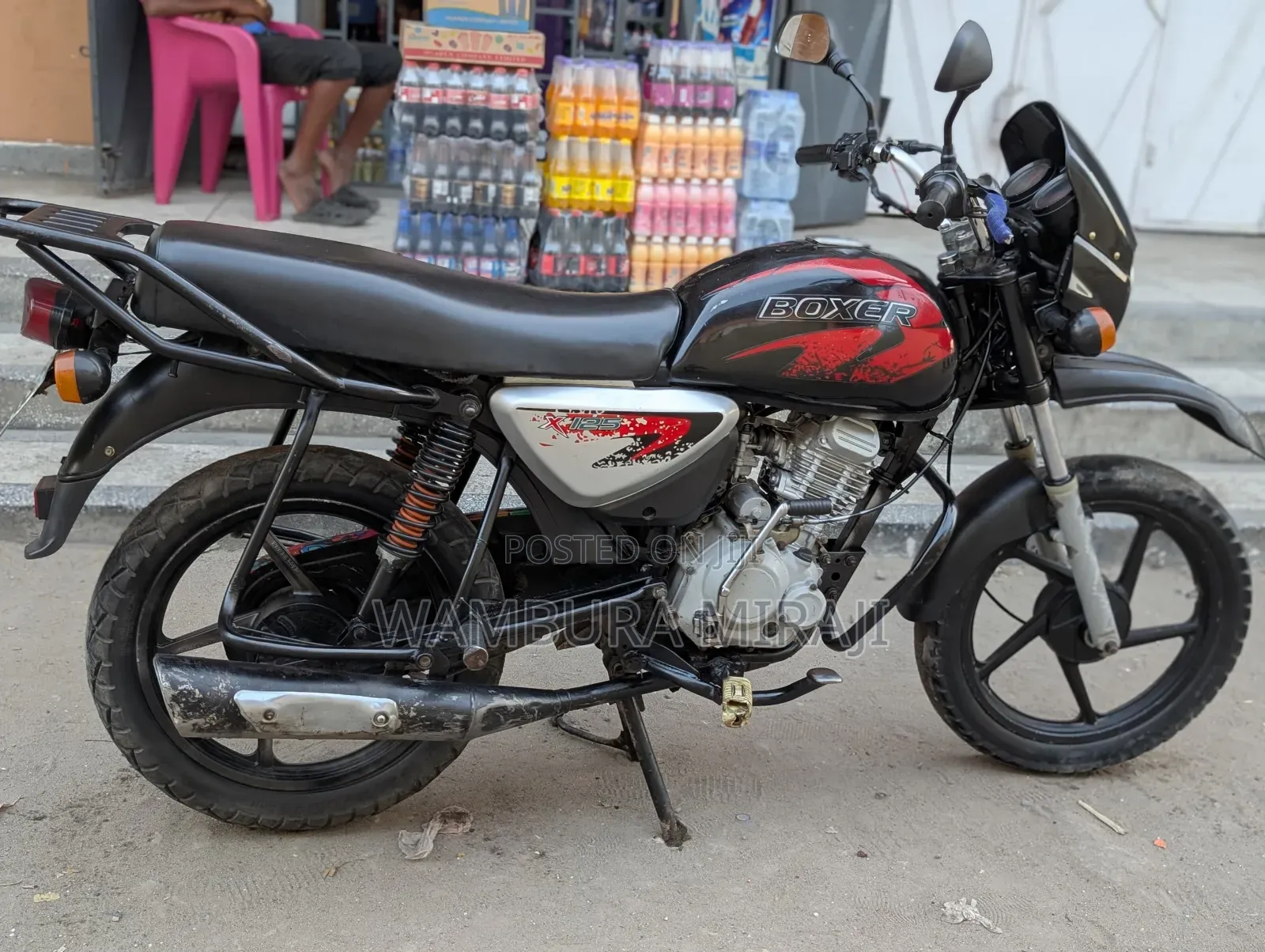 Bajaj Boxer X125 2026 Black