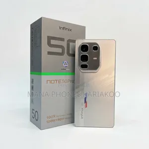 New Infinix Note 50 4G 256 GB Silver