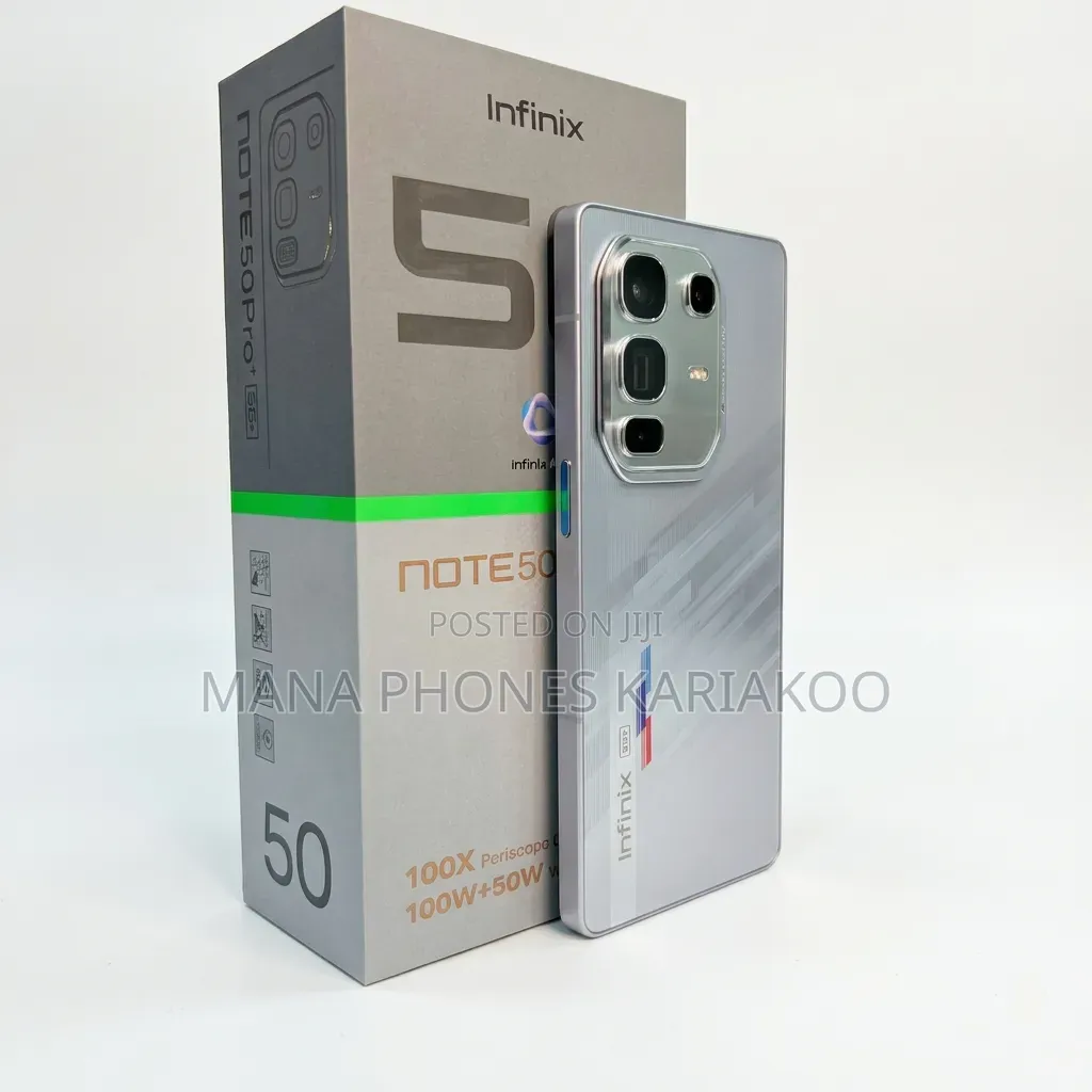 New Infinix Note 50 4G 256 GB Silver