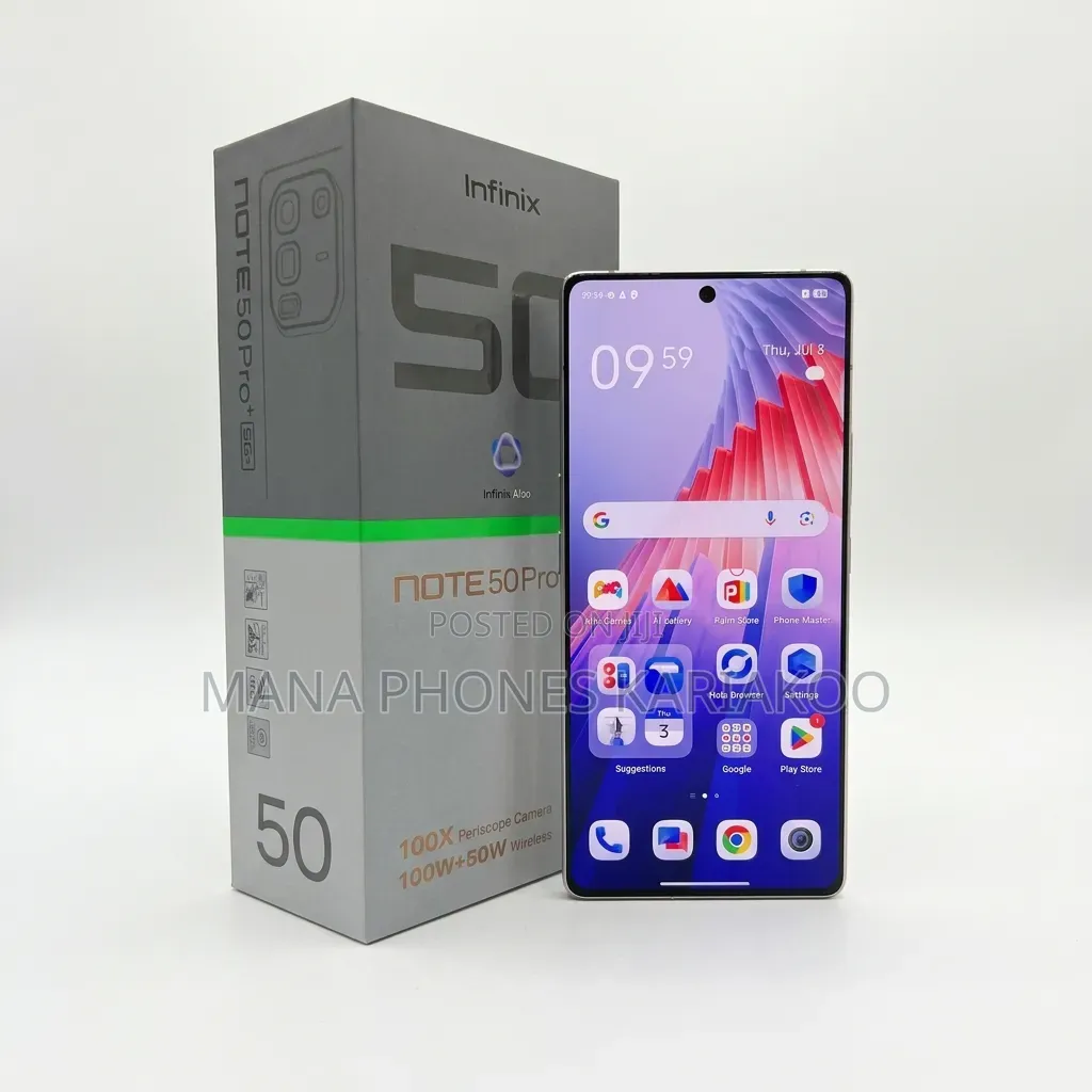 New Infinix Note 50 4G 256 GB Silver