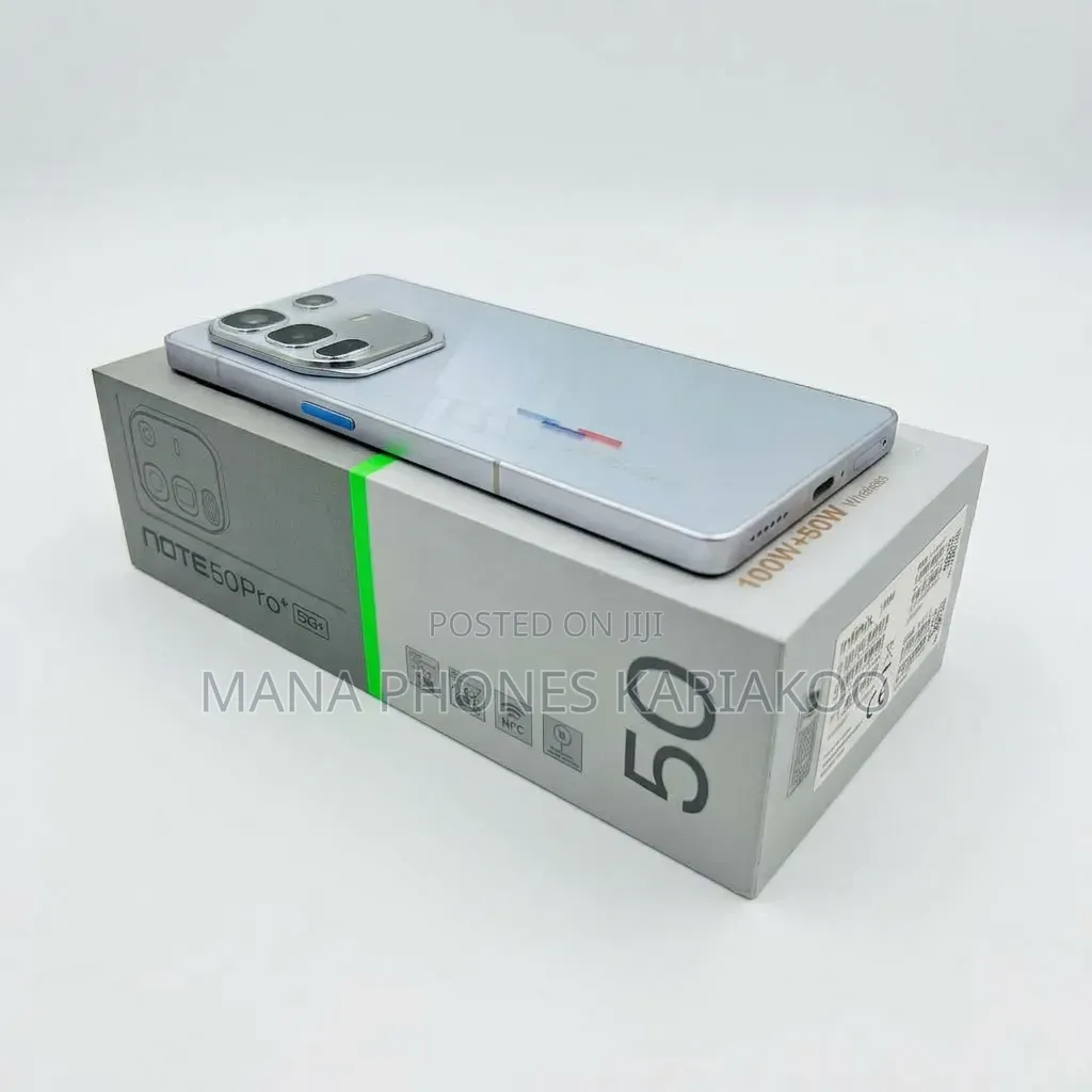 New Infinix Note 50 4G 256 GB Silver