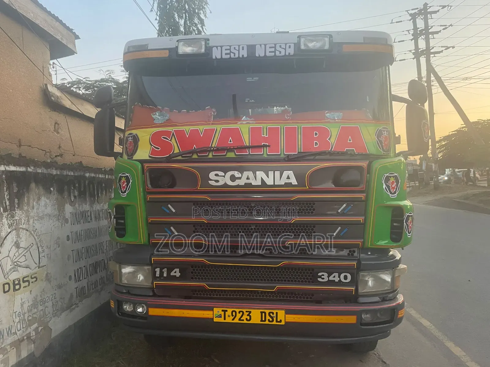 Scania 114 Mende Tipa Kali Sanaa Full AC Full Loaded